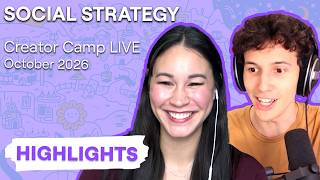 Social Strategy - Creator Camp LIVE! Episode 17