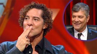 "Mirá cómo va ganando el tipo": Pergolini cazó al vuelo los trucos de David Bisbal