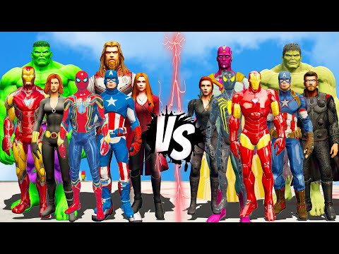 THE AVENGERS VS THE AVENGERS - EPIC BATTLE