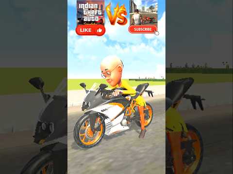 Indian Bike Vs Indian Theft Auto 🔥🤑#shorts #shortsfeed #trendingshorts #viralshorts #indianbikedriv