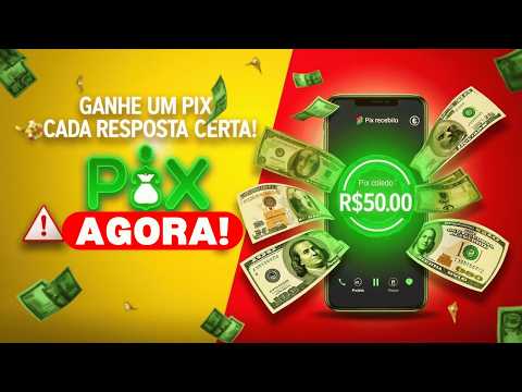 APP para GANHAR DINHEIRO via PIX Rápido💰 Saque AINDA Hoje Diversas Vezes🚨 App que Paga Pix 2024