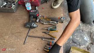 Cara Bongkar Mesin Vespa As Kecil Mudah, Komplit Alat Yang Dibutuhkan || Aji VAS
