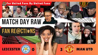 🔥💼 LIGHT WORK! 💪🔴 Leicester 0️⃣-3️⃣ Man United ⚡| Fan Reactions!🎤🔥 #GGMU #plz_subscribe_my_channel