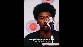 Jason Crowe Jr. and Toni Bryant McDonald's All American Game Press Conference Soundbyte