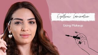 كيف يمكن رفع الحواجب في المنزل؟ هدى صبّاغ تكشف الخطوات | Brow Lamination At Home