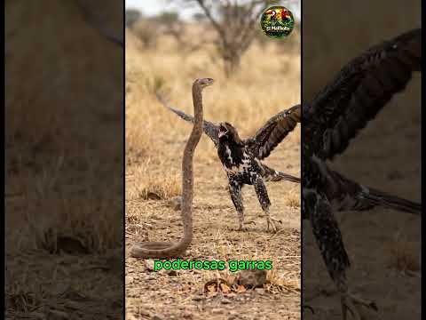 El terror de las serpientes..inteligente #aves #reels #viral #birds
