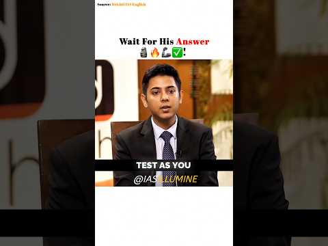 His Confidence is it's peak 🔥 Akshat Jain 👨‍✈️ | Upsc Interview