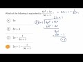 Exploring Operations with Rational Expressions