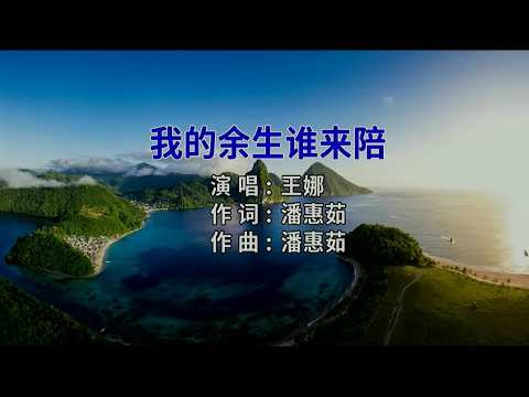 我的余生谁来陪-王娜-伴奏 KARAOKE