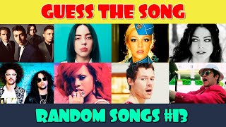 Guess the Song Music Quiz | 50 Random Songs (Part 13)