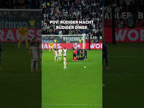 Man kann Rüdiger nur lieben 😍