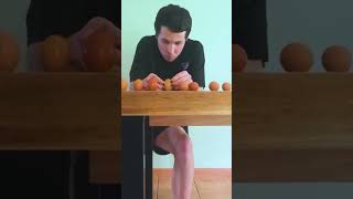 Balancing a DOZEN eggs 😱
