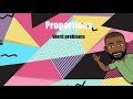 Proportion Word Problems Challenge