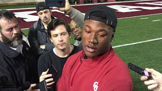 Kenneth Murray Talks College Football Playoffs