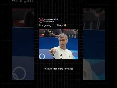 Ai getting out of hand! #olympics #aitools #ai