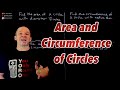 Exploring Area and Circumference of Circles
