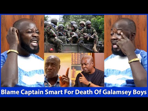 RIP, 17 Galamsey Boys Confirmed Dead, Blame Captain Smart...