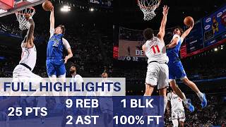 Cooper Flagg (25 PTS & 9 Reb) With More Poster Dunks & Showed off Great Court Vision vs the Clippers