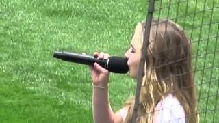Sabrina Carpenter Great National Anthem @Dodgers