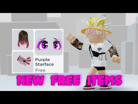 GET THESE NEW FREE CUTE ITEMS IN ROBLOX NOW! 🤑