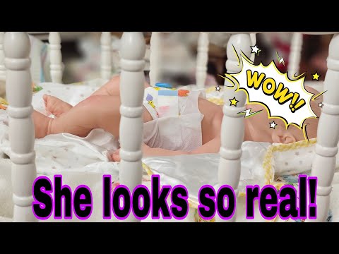 Cheap Silicone Drink & Wet Preemie Box opening 👶🏻 Full Body Doll ❤️ (the dolls aren't real)