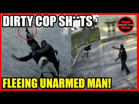 Unarmed Man Sh*t by Police After Discarding Weapon Over Fence!