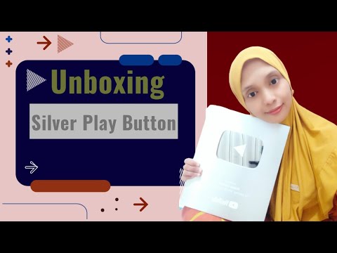 Unboxing Silver Play Button Najwa Daraini