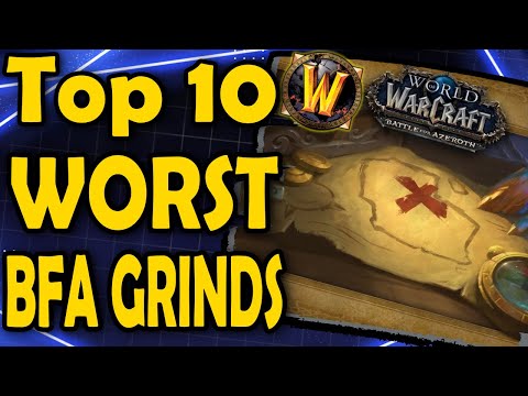 Top 10 Worst Grinds in BFA