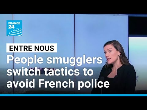 YouTube video thumbnail: Smugglers Switch Tactics to Avoid French Police as Migrant Channel Crossings Rise