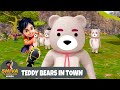 Teddy Bears In Town       Full Ep 123  Funny Action Cartoon  Shiva 2024 Hindi