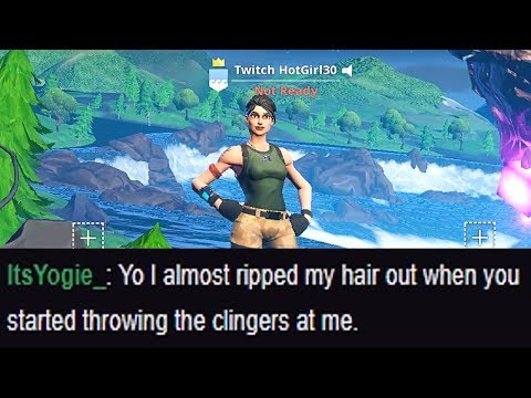 I put Twitch in my Fortnite name and pretended to be a girl...