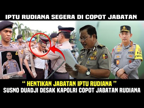 COPOT JABATAN ! Susno Duadji Desak Kapolri Copot Iptu Rudiana atas Keterlibatannya Kasus Vina