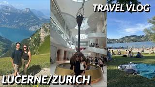 LUCERNE + ZÜRICH, SWITZERLAND TRAVEL VLOG
