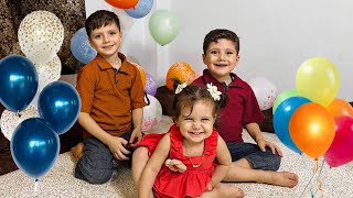 فاجأة مريم بكمية من البوالين 🎈 فرحت كتيرر😍بس عبودة ياحرام شو صار