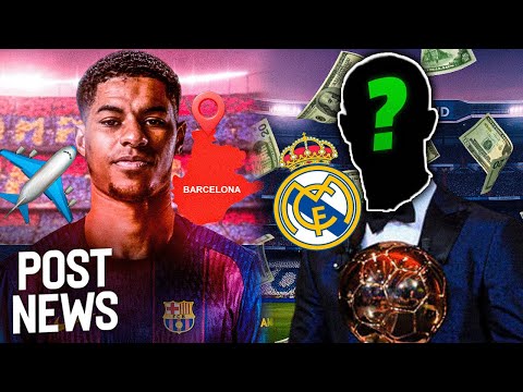 El REAL MADRID QUIERE a UN BALÓN de ORO | RASHFORD ATERRIZA en BARCELONA