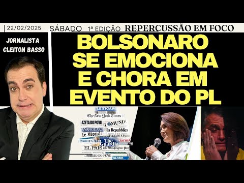 ⚡1 VEJA! BOLSONARO CHORA: "NÃO VAMOS DESISTIR DO BRASIL", MARÇALINELEGÍVEL, MORAES DÁ NOVA ORDEM