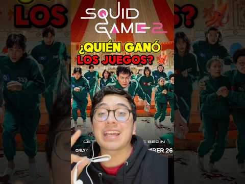 ¿QUIÉN GANÓ LOS JUEGOS DEL CALAMAR EN LA TEMPORADA 2? 🦑 #Netflix #squidgame