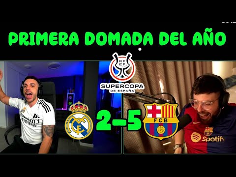 LA COBRA DOMA A DjMaRiiO DESPUÉS DEL REAL MADRID 2-5 BARCELONA