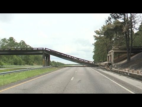 YouTube video thumbnail: South Carolina Bridge Collapse Prompts Emergency Action for Swift Replacement
