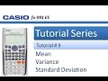 Calculator Functions for Statistics