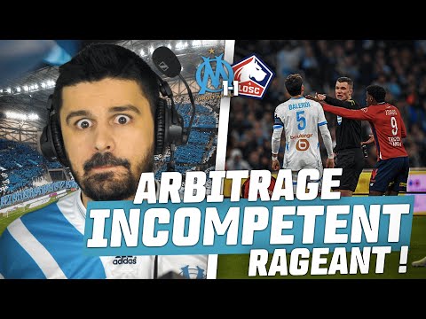 ❌Nul LOGIQUE mais ARBITRAGE IRRÉEL😱! (OM-Lille 1-1)Penalty sur Hobjerg et Rowe! Diakité non expulsé?