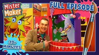 Mister Maker 🎨 Series 3, Episode 15-16 | DOUBLE FULL EPISODE - Arts & Crafts