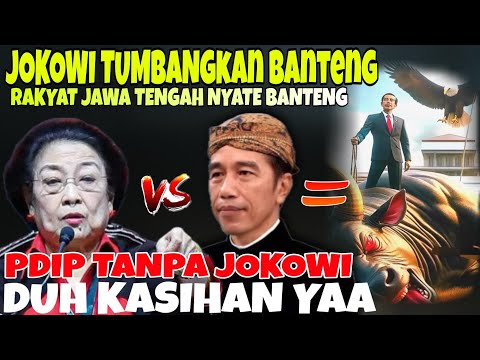 KARMA BERBALIK KE MEGA, TERBUKTI "PDIP TANPA JOKOWI DUH KASIHAN DEH" - JOKOWI TUMBANGKAN PDIP