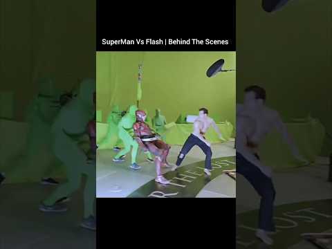 SuperMan V Flash Fight | Green Screen Shoot |