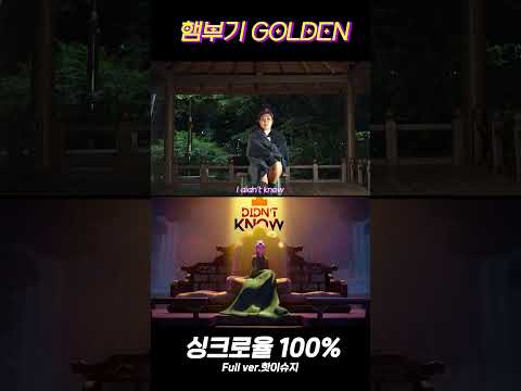 햄부기 GOLDEN 싱크로율 100%