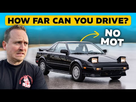 HOW FAR CAN YOU LEGALLY DRIVE WITH NO MOT?