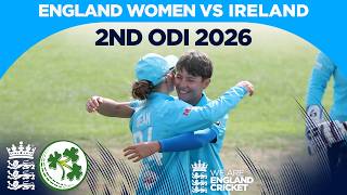 Wong Takes Five! | Highlights - England v Ireland | 2nd Women’s Metro Bank ODI 2026
