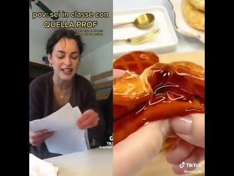 POV:sei in classe con quella prof😂 tiktok di Marisol Viola (ASMR)