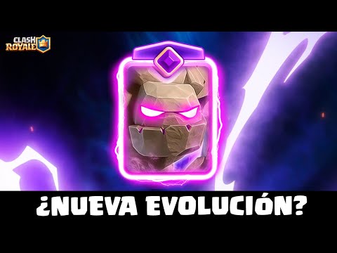 GOLEM EVO ¿NUEVA EVOLUCIÓN EN CLASH ROYALE? 🪨 - noticias temporada 73