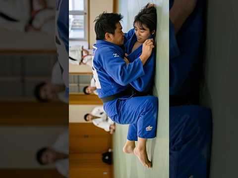 男性のパワーに抑え込まれてしまう女子柔道家 #ai #judo #athlete #sports #かわいい #美女